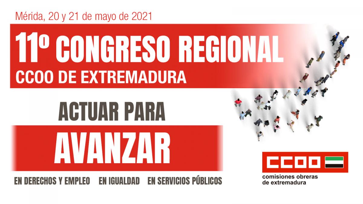 11º Congreso Regional CCOO Extremadura